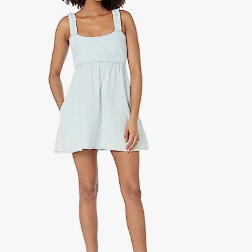 Show Me Your MuMu Light Blue Denim Dress